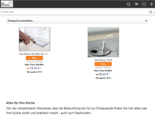 Tablet Screenshot of kuechen-zubehoer.com